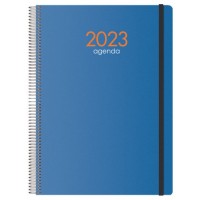 AGENDA 2024 SYNCRO DÍA PÁGINA 21 X 29 CM AZUL DOHE 11625 - 24 (Espera 4 dias)